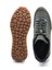 M21257 Deri Erkek Haki Yeşil Sneaker Ayakkabı 3