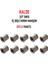 (10'lu Paket) 1/2"DN15 Sarı/krom Manşon İç Dişli (Dişi) - Chrome Threaded Sleeve 1