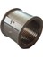 (10'lu Paket) 1"DN25 Sarı/krom Manşon İç Dişli (Dişi) - Chrome Threaded Sleeve 2
