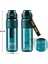 Tkk 600ML Pipetli/pipetsiz Kullanıma Uygun Ölçü Skalalı Tritan Spor Matara 4