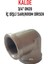 3/4" DN20 Sarı/krom Dirsek İç Dişli (Dişi) - Brass Internal Thread Elbow 1