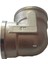 1" DN25 Sarı/krom Dirsek İç Dişli (Dişi) - Brass Internal Thread Elbow 2