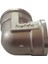 1" DN25 Sarı/krom Dirsek İç Dişli (Dişi) - Brass Internal Thread Elbow 4
