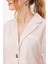 Krem Çift Düğmeli Oversize Crop Keten Ceket 0706 4