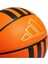 Turuncu ve pembe renkli orta sertlikte 5 numara basketbol topu 3