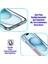 (Tıpalı Şeffaf) Apple iPhone 15 Pro Max Kamera Koruyuculu Şarj Yeri Tıpalı Yumuşak Şeffaf Silikon Kılıf 3