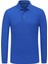 Erkek Çocuk Uzun Kol Pamuklu Polo Yaka T-Shirt Günlük ve Okul Uniforma Okul T-Shirt 3