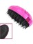 By Nevser® Neon Pembe Düzleştirici Tarak Geniş Aralıklıher Saç Tipine Uygun Fırçalı Saç Düzleştirici 4