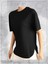 Less İs Or Kişiye Özel Bisiklet Yaka Siyah Basic Tshirt "Burcunu Seç" 1