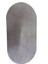 Çanta Kanvası Oval 30X15 cm Beyaz 1