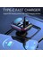 Rgb Işıklı Bluetooth Fm Transmitter Qc3.0 Pd 20W Hızlı Şarjlı Car Mp3 Çalar USB Destekli 3