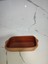 Büyük Boy Sırlı KahverengiToprak Diktörtgen Borcam 40X25X7 cm 2