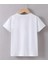 Kaliteli Pamuk Penye Unisex Erkek Kız Çocuk Baskılı Tshirt 5 6 7 8 9 10 11 12 13 14 Yaş Batman 3