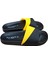 S263.071 Erkek Havuz - Plaj ve Günlük Terlik Siyah - Sarı 2