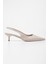 Kadın Kate Ekru Cilt Stiletto 3