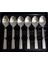 Çay Kaşık Set 6'lı Paslanmaz Çelik 10CM Lekelenmeye Korozyona Dirençli Makinede Yıkanabilir 1