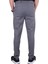 DMG23-611275 Gri Normal Bel Double Paça Flota Cepli Erkek Pantolon 4