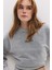 Soluk Efektli Sloganlı Sweatshirt 3