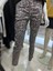 Leopar Pamuklu Licralı Pantolon 2