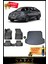 Renault Megane 4 Sedan 2016 Sonrası 3D Havuzlu Paspas & Çift Cepli Bagaj Havuzu Seti+ 1