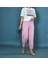 Pembe Şalvar Keten Pantolon 2