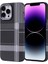 iPhone 14 Pro Max Kılıf Magsafe Şarj Özellikli Karbon Fiber Görünümlü Zore Nekst Kapak - Gri-Siyah 1