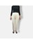 Krem Slim Fit Yüksek Bel Pantolon 1