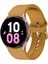 Samsung Galaxy Watch 4 5 6 7 Fe 40 40 44 Classic 42 43 46 47 mm Uyumlu Kavisli Silikon Kordon 1