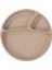 Porsiyon Vakum Tabanlı Silikon Tabak Bubble Beige 2
