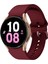 Samsung Galaxy Watch 4 5 6 7 Fe 40 40 44 Classic 42 43 46 47 mm Uyumlu Kavisli Silikon Kordon 1