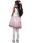 Barbie Baskılı Kız Elbise 2/5 Yaş 4