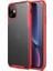 iPhone 11 Kılıf Köşeleri Airbagli ve Sert Yapılı Mat Halozen Premium Kapak 1