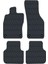 Subaru Legacy 2004-2009 Uyumlu Siyah Dikişli Siyah Deri Paspas 1