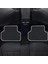 Volkswagen TOUREG-2010-2018-TKM Siyah Halı Gri Kenar Petek Topuk 2