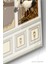 Gold Işlemeli Vintage Desenler | Çiçek Temalı Cam Tablo | 50 x 70 cm 3