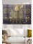 Gold Detaylı Osmanlı Tuğrası Allah Muhammed | Osmanlı Temalı Cam Tablo | 50 x 70 cm 2