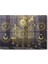 Gold Detaylı Osmanlı Tuğrası Allah Muhammed | Osmanlı Temalı Cam Tablo | 50 x 70 cm 4