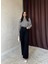 Siyah Comfy Jeans Pantolon 1