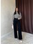 Siyah Comfy Jeans Pantolon 2