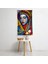Rönesans Portresi Klasisizm Pop Art Duvar Örtüsü - %100 Pamuk Sırt, Süblimasyon Baskı, Canlı 3