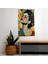 Pop Art Kadın Duvar Örtüsü - Yatak Odası, Oturma Odası Veya Yurt Dekoru Için Canlı Polyester 3
