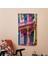 Barok Pop Art Ranforce Kumaş Duvar Örtüsü - Canlı Renkler Süblimasyon Baskı - %100 Pamuk Arka 2