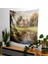 Vintage Serene Cottage Duvar Örtüsü - %100 Pamuk Sırtlı, Polyester Ön - Canlı Süblimasyon 3