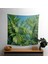 Tropical Oasis Duvar Örtüsü - %100 Pamuk Sırt, Polyester Ön - Canlı Renkler, Hafif Kumaş - 1