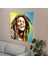 Bob Marley Pop Art Duvar Örtüsü - %100 Pamuk Sırtlı, Canlı Renkler, Süblimasyon Baskı 2