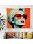 Renkli Pop Art Marilyn Monroe Duvar Örtüsü - Ranforce Kumaş, Canlı Süblimasyon Baskı 3