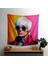 Ünlü Pop Art Duvar Örtüsü - %100 Pamuk Sırtlı, Ranforce Kumaş, Canlı Renkler - Modern Dekoratif 1