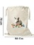 50 x 70 cm Kanvas Oyuncak Torbası Sevimli Tavşan 1