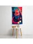 Popart Tarzı Duvar Örtüsü - Süblimasyon Baskılı Canlı %100 Pamuk ve Polyester Kumaş Duvar 2