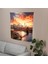 Manhattan Sunset Urban Örtü - Canlı Renklerle Ranforce Kumaş Duvar Askısı 2